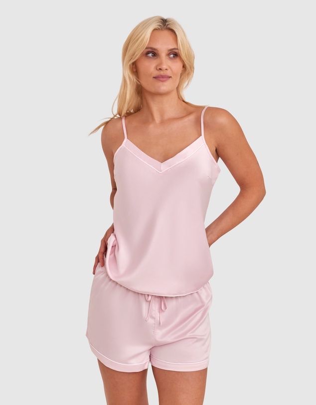 Bras N Things - Liquid Satin Cami - Light Pink