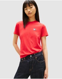 Tommy Jeans - Regular Wavy Flag Shortsleeve Tee