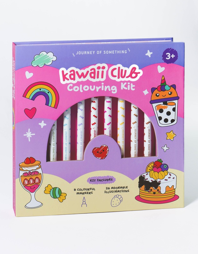 Journey Of Something - Kawaii Club Colouring Kit