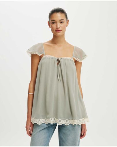 GREYCREAM LACE