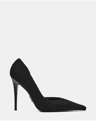 Steve Madden - Evangeline Black Heels