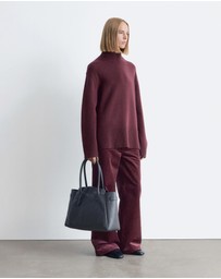 & Other Stories - Oversized Turtleneck Wool Jumper