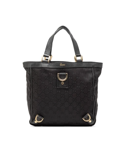 Pre-Loved by Azura Reborn - Pre-Loved GG Canvas Abbey D Ring Tote