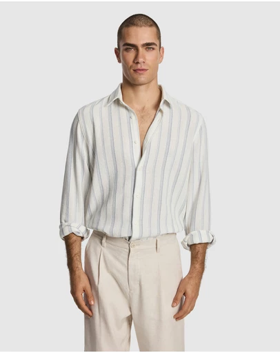 yd. - Vega Relaxed Stripe Shirt