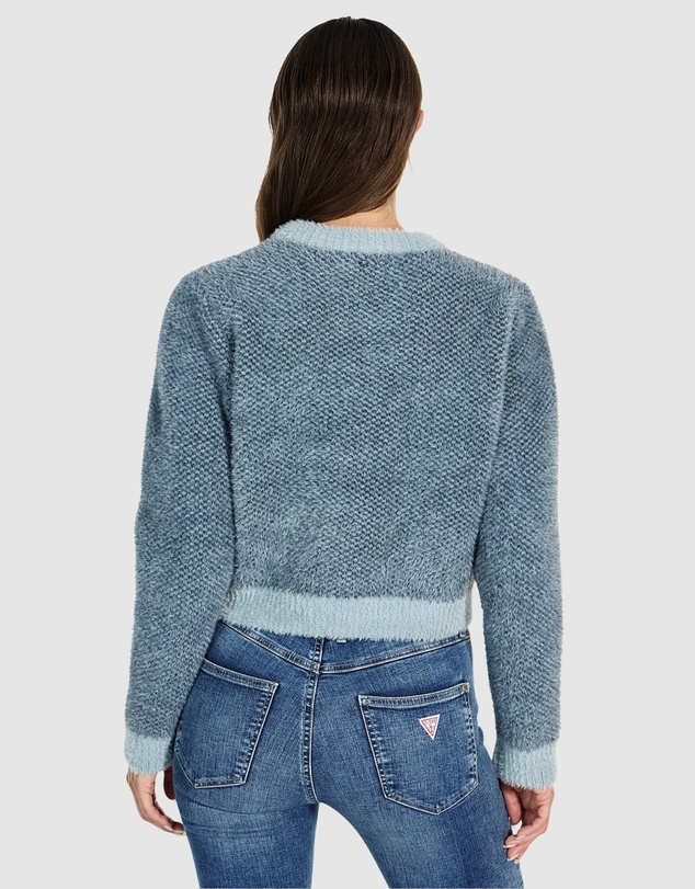 GUESS - Bow Jacquard Sweater