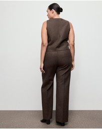 M.N.G - Speckled Wool Trousers