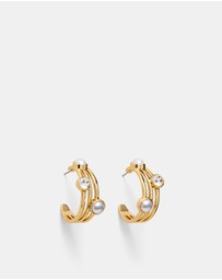 MIMCO - Borderline Hoop Earrings