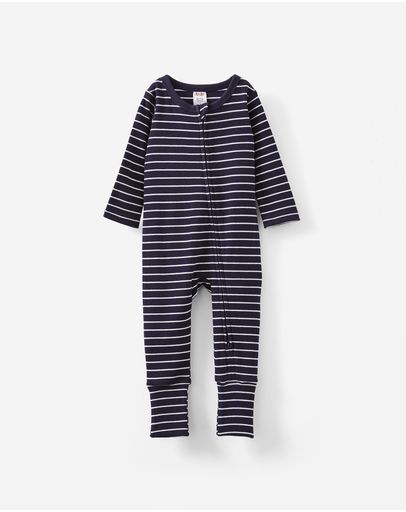 NAVY INKVANILLA RILEY STRIPE