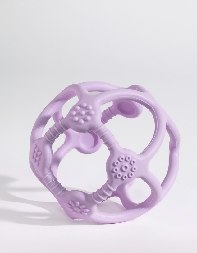 Playground - Silicone Teething Ball - Light Purple