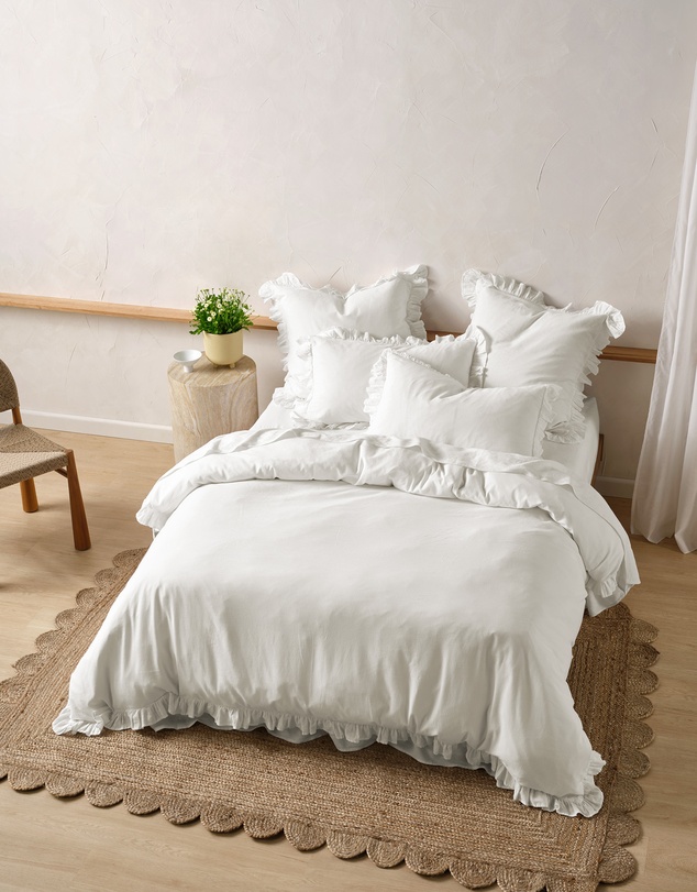 Linen House - Vintage Ruffle European Pillowcase