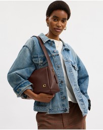 Coach - Polished Pebble Leather Lola Shoulder Bag