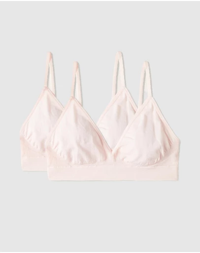 Boody - 2-Pack LYOLYTE Triangle Bralette
