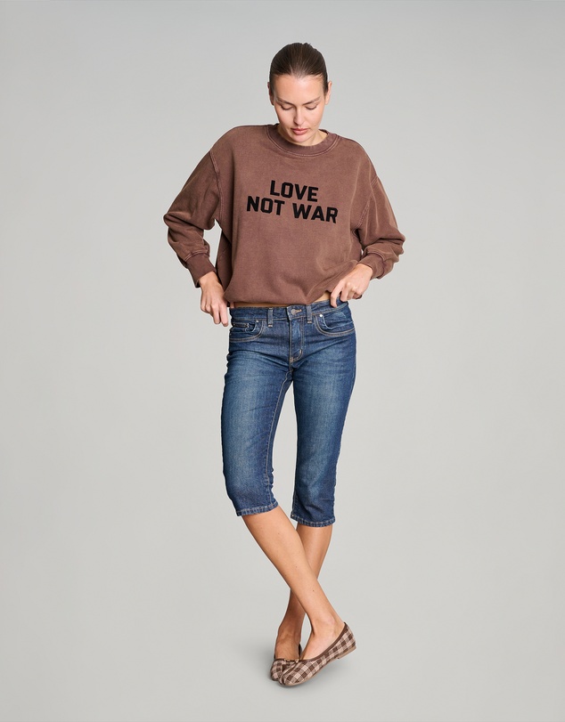 Love and Nostalgia - Love Not War Sweat - Cinnamon