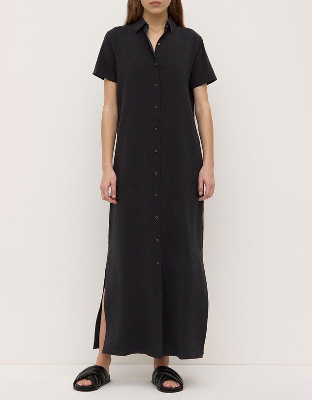 Assembly Label - Heather Silk Blend Shirt Dress