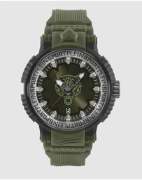 Plein Sport - PLEIN TIGER POWER 45mm Green dial with Green strap