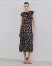 M.N.G - Floral-Print Midi-Dress