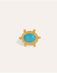 Ottoman Hands - Zand Turquoise Cocktail Ring