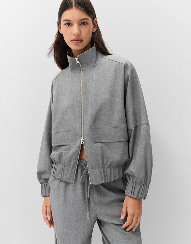 UNISON - Tailored Zip Front Jacket