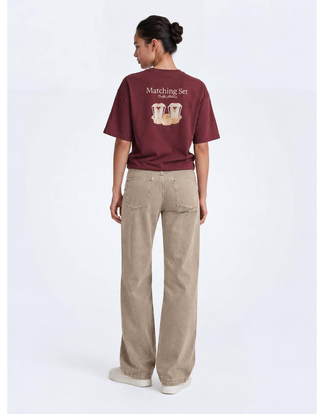 ONLY - Taylor-Silla High Waisted Barrel Fit Pants