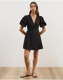 Atmos&Here - Cole Cotton Poplin Mini Dress