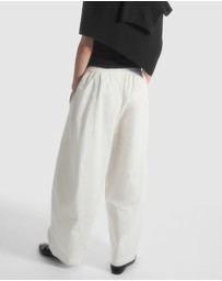 COS - Elasticated Barrel-Leg Trousers