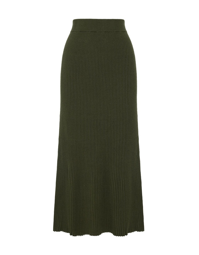 Oxford - Belle Rib Knitted Skirt