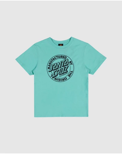 Santa Cruz - MFG Dot Front Short Sleeve Tee - Teens