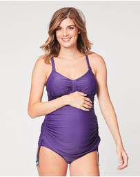 Cake Maternity - Shake Maternity Tankini Swimwear Set (for D-G Cups)