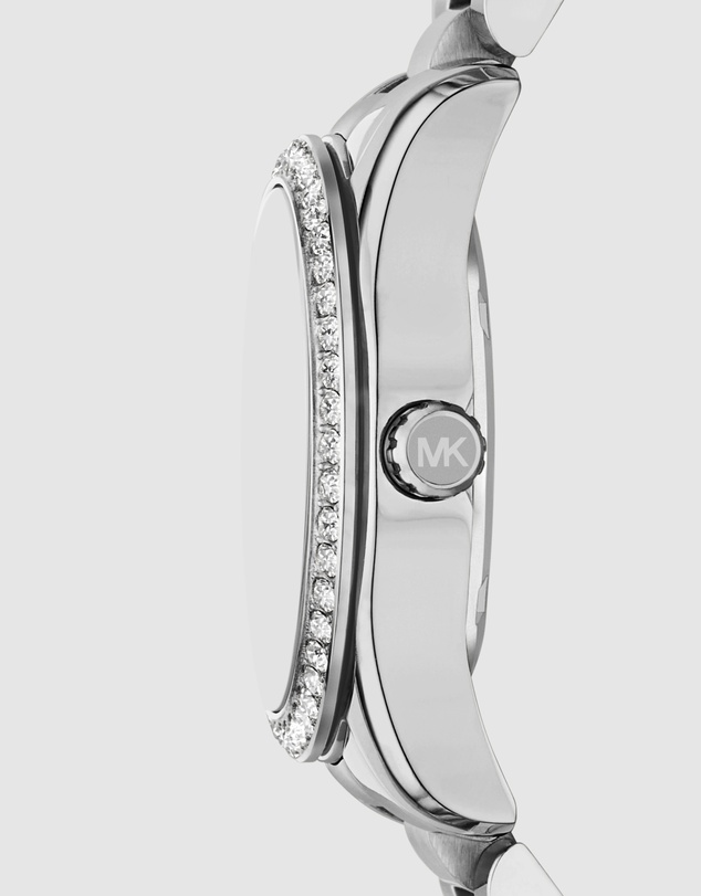 Michael Kors - Lexington Silver Chronograph Watch