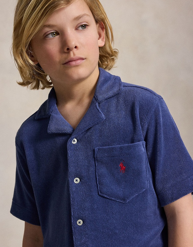 Polo Ralph Lauren - Terry Camp Shirt - Teens