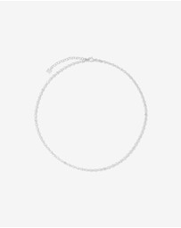 Michael Hill - Cubic Zirconia Round Tennis Necklace in Sterling Silver