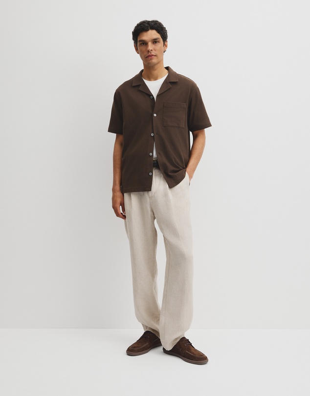 Country Road - Textured Cuban Shirt