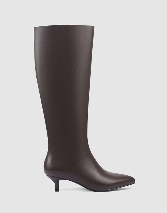 Verali - Olive Knee High Boots