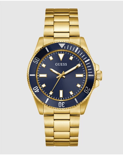 GUESS - Guess Cliff Mens Gold Tone Analogue Watch