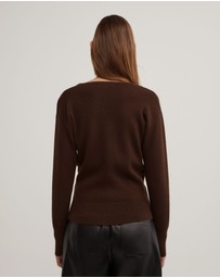 Witchery - Wrap Front Knit