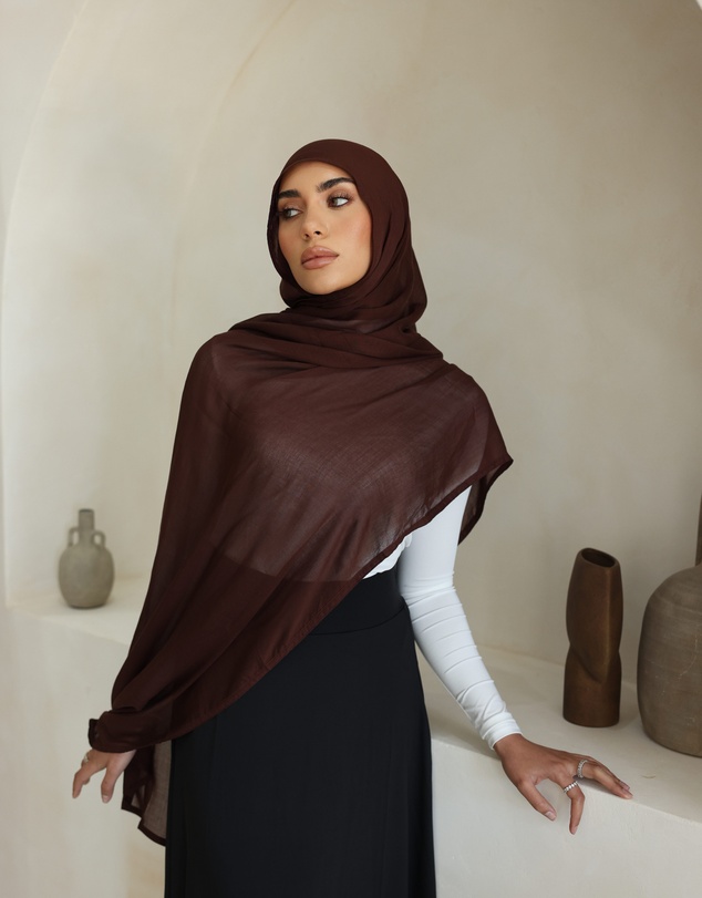 Mod Squad - Double Stitch Hijab- Bordeaux