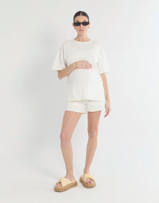 Soon Maternity - Heaven Denim Shorts