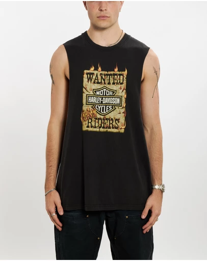 Vintage by The Real Deal - Pre Loved - Vintage Harley Davidson Tank