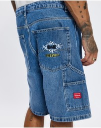 Worship - Is This It Carpenter Jean Shorts