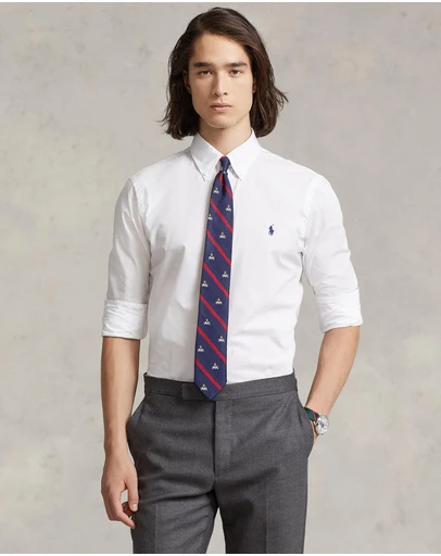 Polo Ralph Lauren - Solid Cotton Poplin Shirt