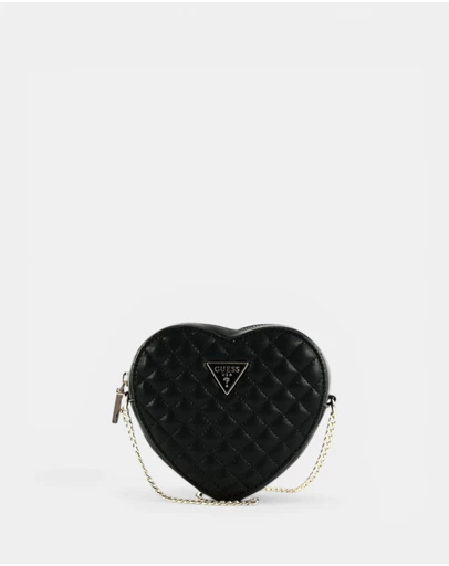 GUESS - Rianee Quilt Heart Bag