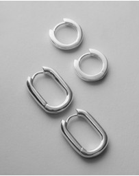 SAINT VALENTINE - Amsterdam Hoops - Silver
