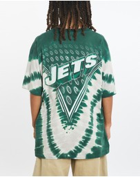Vintage by The Real Deal - Pre Loved - Vintage NFL New York Jets Tie Dye Tee