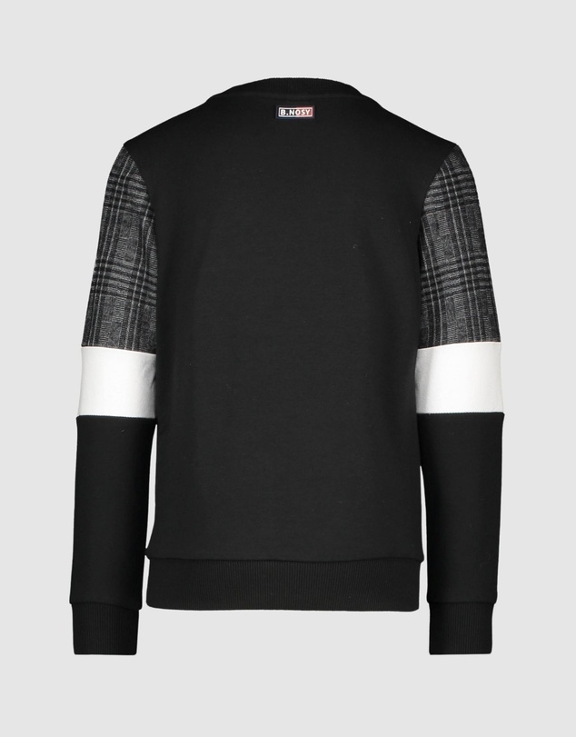 B.Nosy - Check Print Sweatshirt - Kids-Teens
