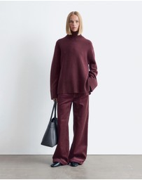 & Other Stories - Oversized Turtleneck Wool Jumper