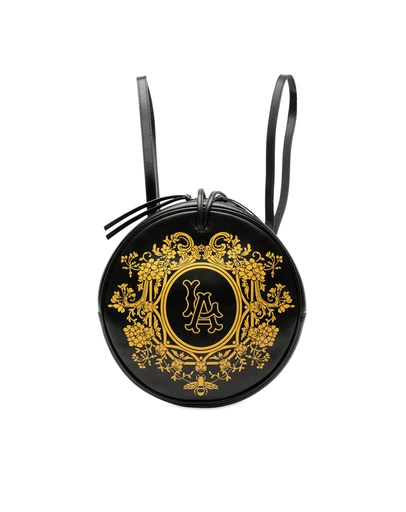 Pre-Loved by Azura Reborn - Pre-Loved MLB Leather LA Angels Round Backpack