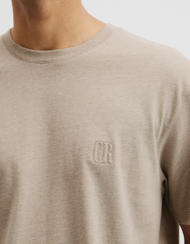 Country Road - Brushed Melange Cotton T-shirt