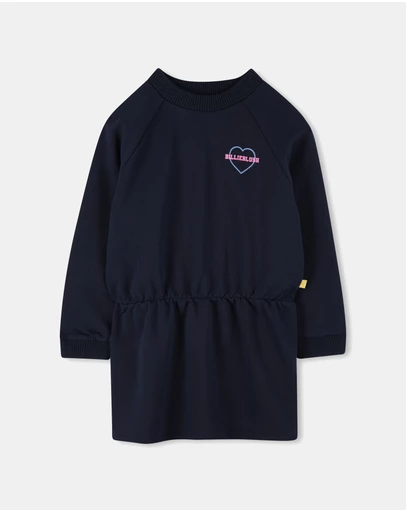 Billieblush - Logo Heart Long Sleeve Dress - Kids-Teens