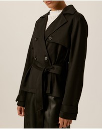 Tussah - Alex Cropped Trench Coat