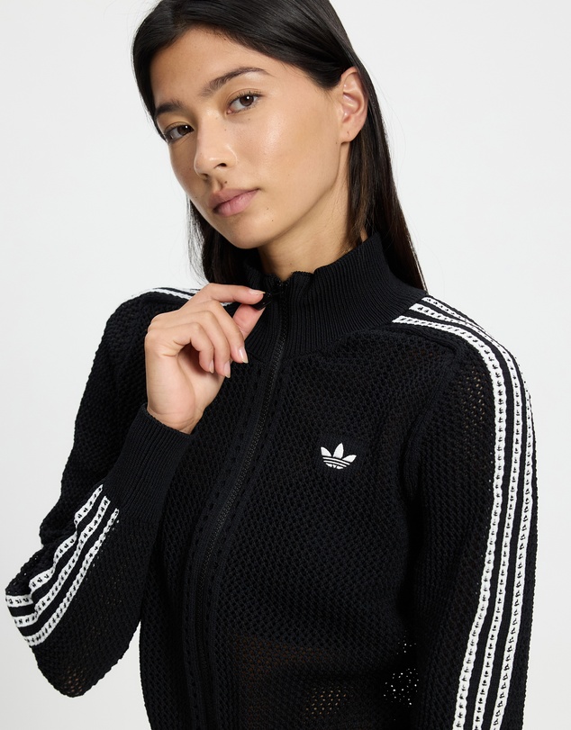adidas Originals - Knitted Crochet Firebird Track Top
